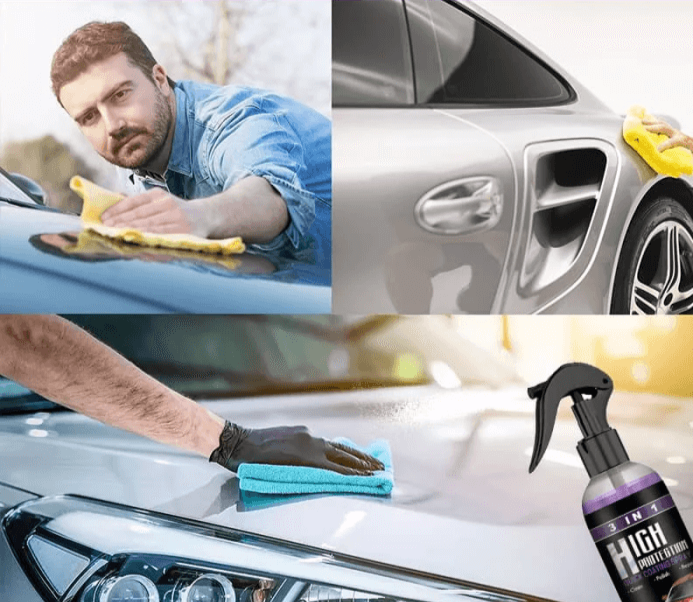 3-i-1 Högskyddande Bilkeramikspray