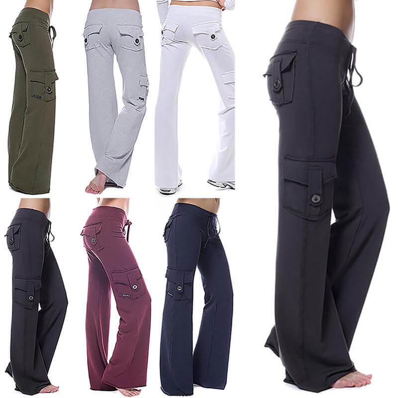 Kvinnor Bootleg Cargo Pants