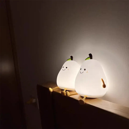 Multifärgad Päron Nattlampa