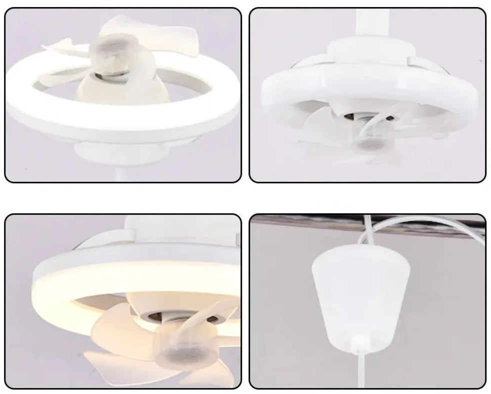 Justerbar Lampa För Takfläkt