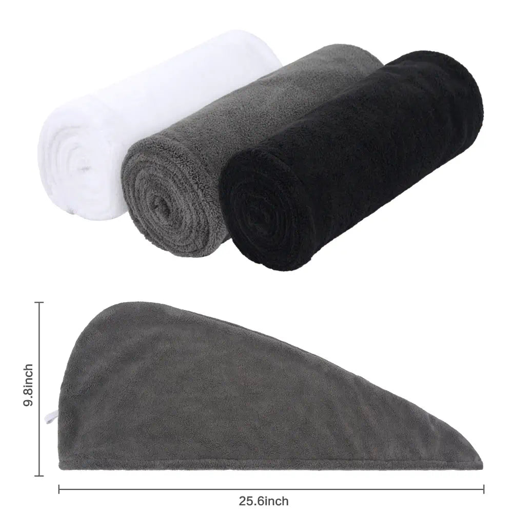 Ultrasugande Hårinpackningshandduk