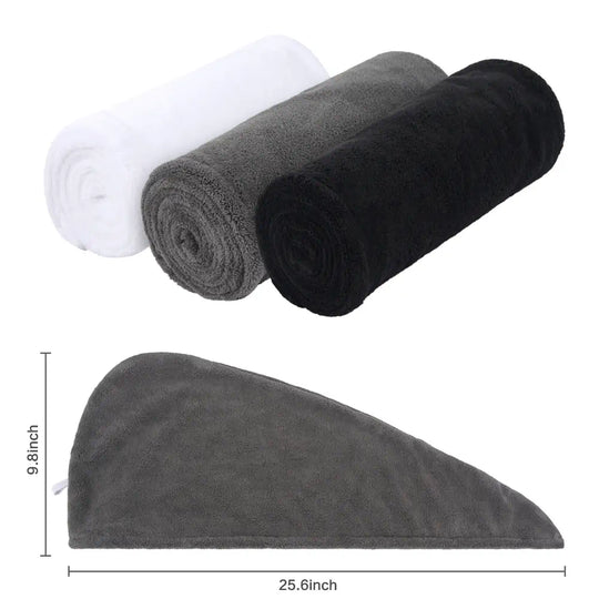 Ultrasugande Hårinpackningshandduk