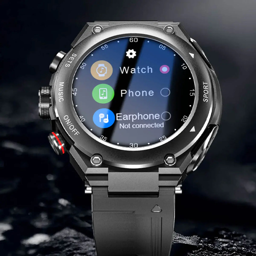 3-i-1 Fitness Track Smartwatch