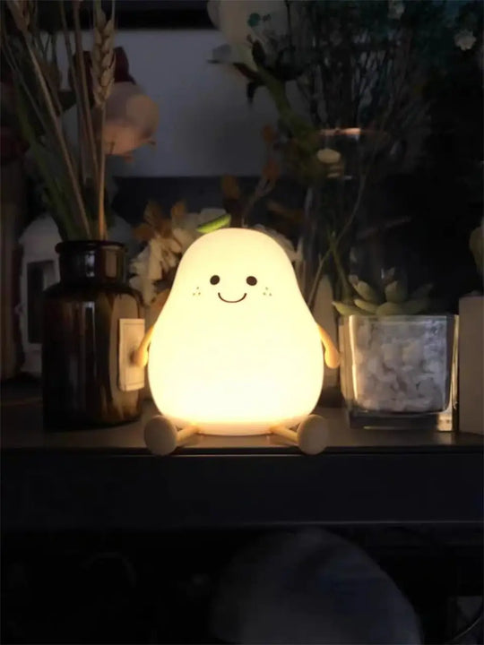 Multifärgad Päron Nattlampa