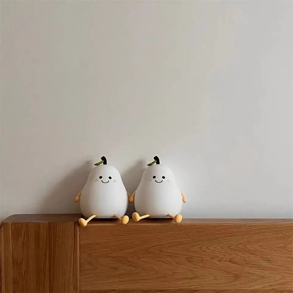 Multifärgad Päron Nattlampa