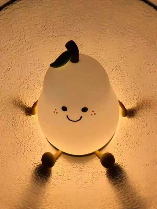 Multifärgad Päron Nattlampa