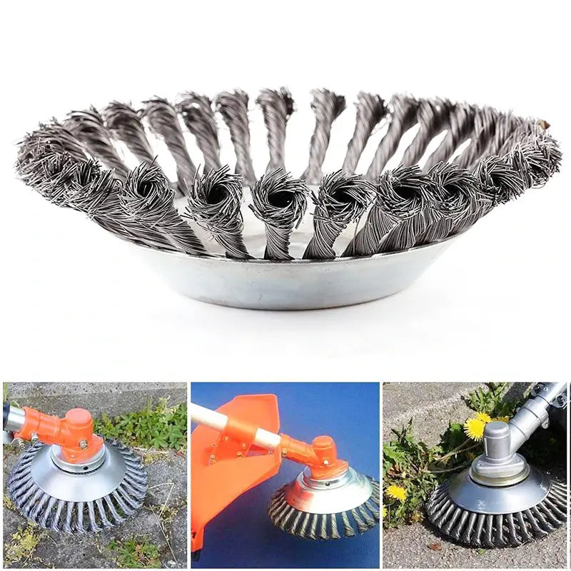 Ståltrådsgrästrimmer