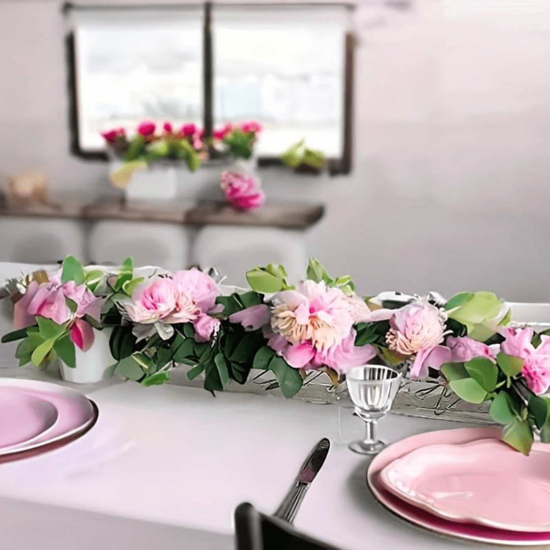 Transparent Rektangulär Blomvas