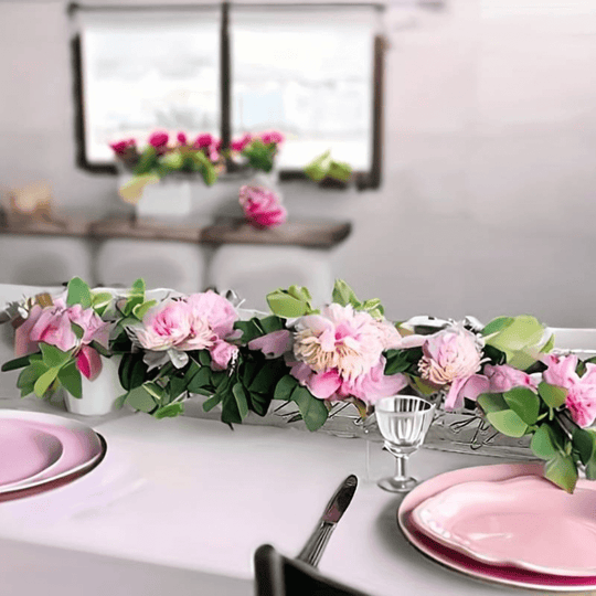 Transparent Rektangulär Blomvas
