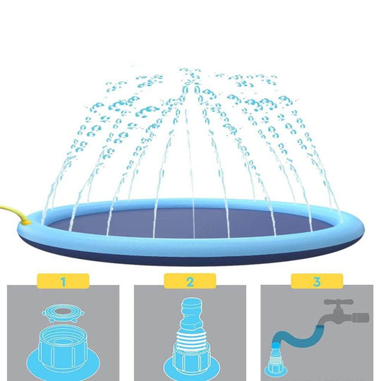Uppblåsbar Husdjurssprinklerplatta