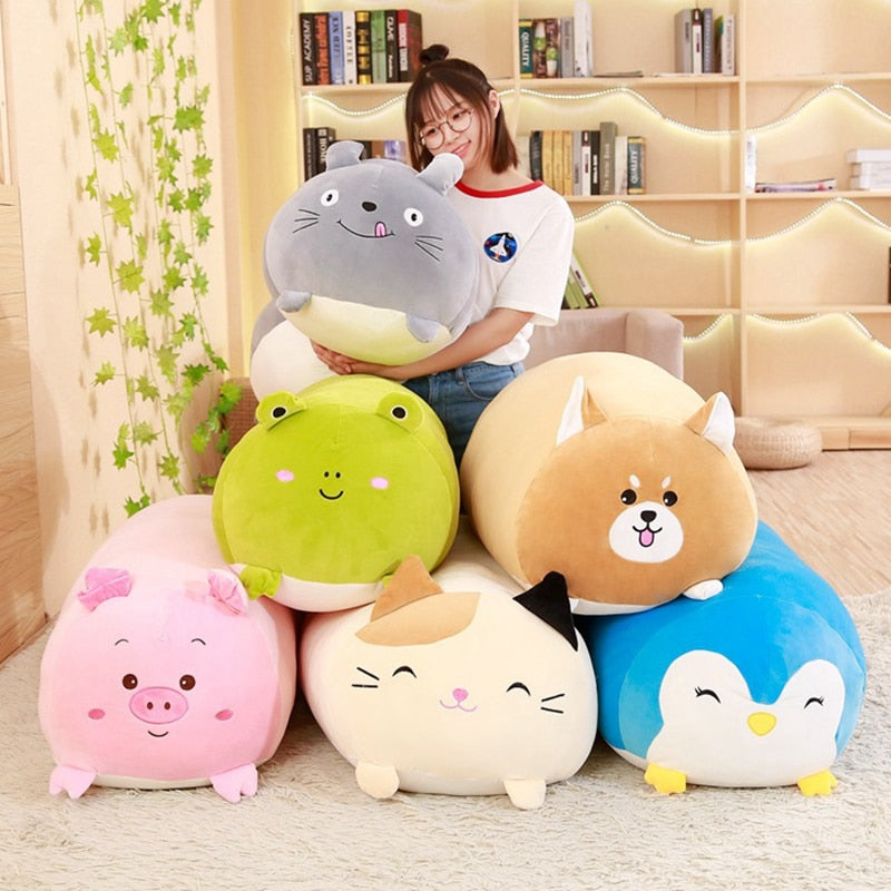 Soft Plush Animal Pillows