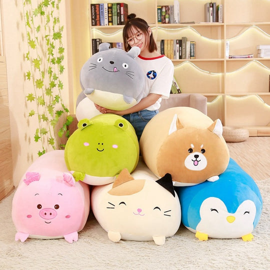 Soft Plush Animal Pillows