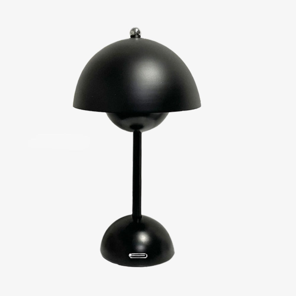 Uppladdningsbar bordslampa med svamp