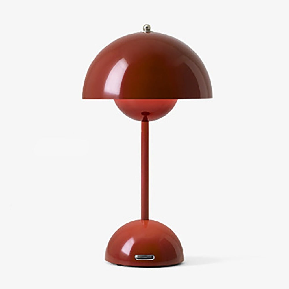 Uppladdningsbar bordslampa med svamp