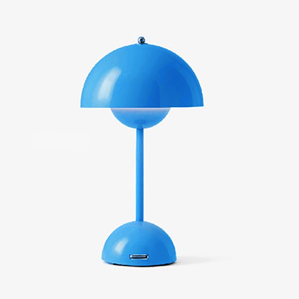 Uppladdningsbar bordslampa med svamp
