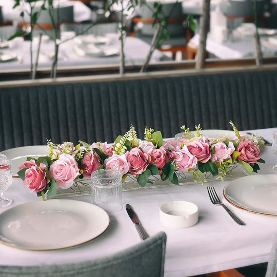 Transparent Rektangulär Blomvas