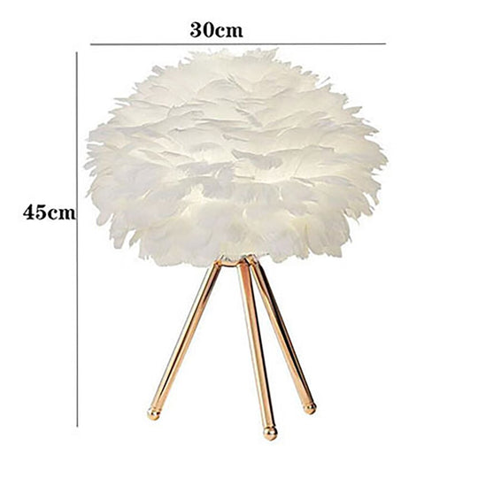 Elegant Feather LED Lampa