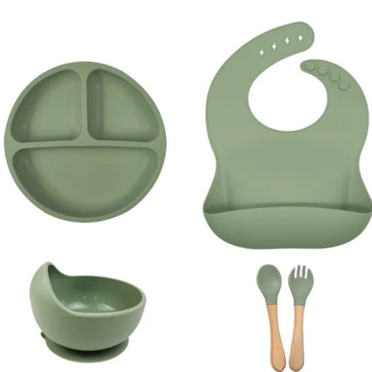 Baby Mjukt Silikon Bordsservis