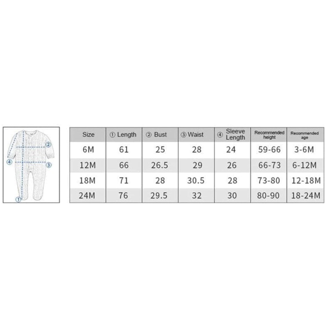 Stickad barn Romper