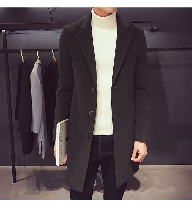 Slim Fit Business Coat för män