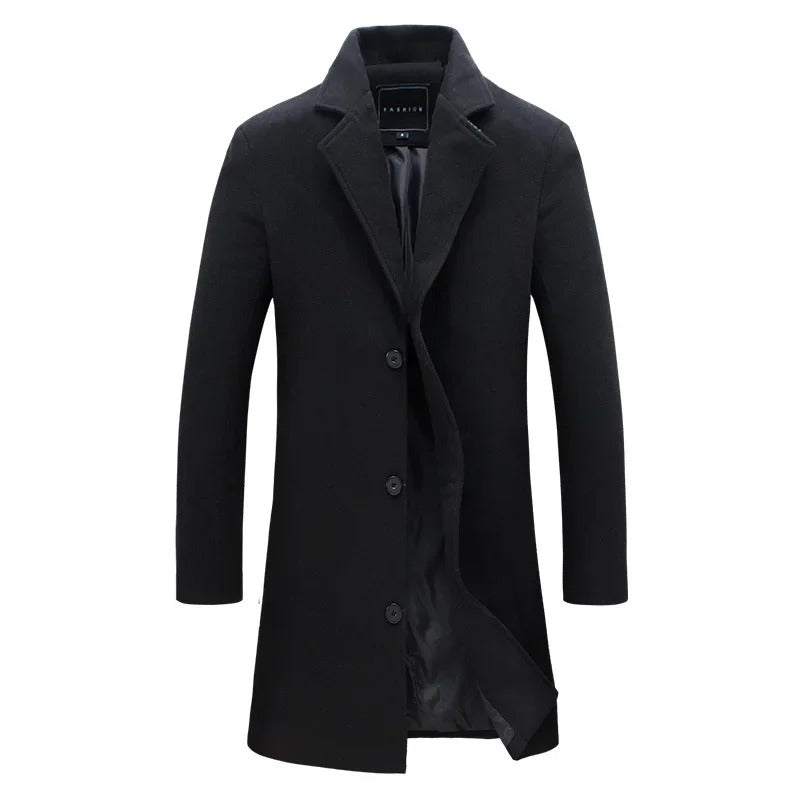Slim Fit Business Coat för män