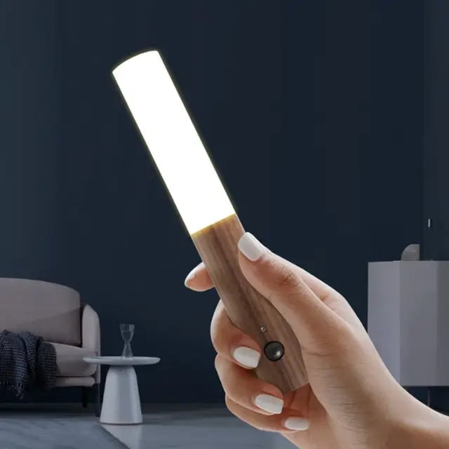 Rörelsesensor Trävägglampor