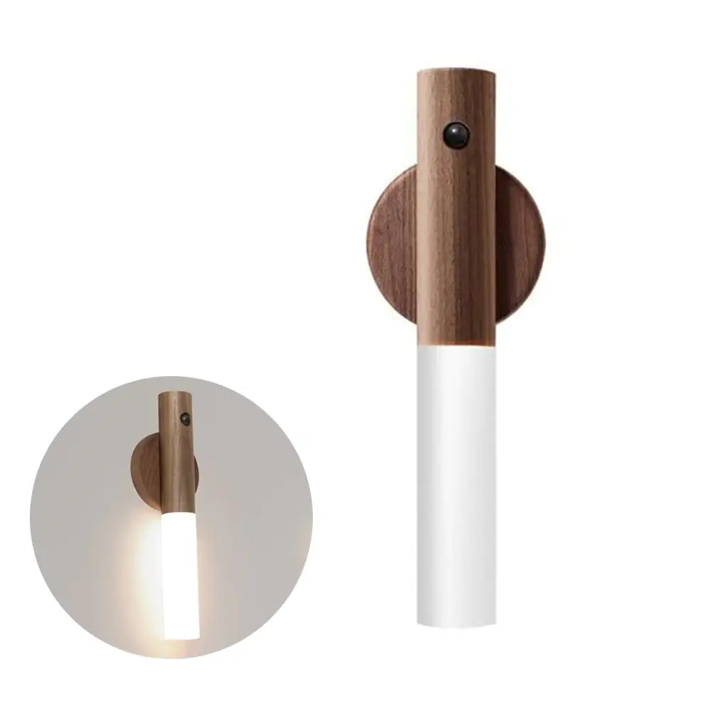 Rörelsesensor Trävägglampor