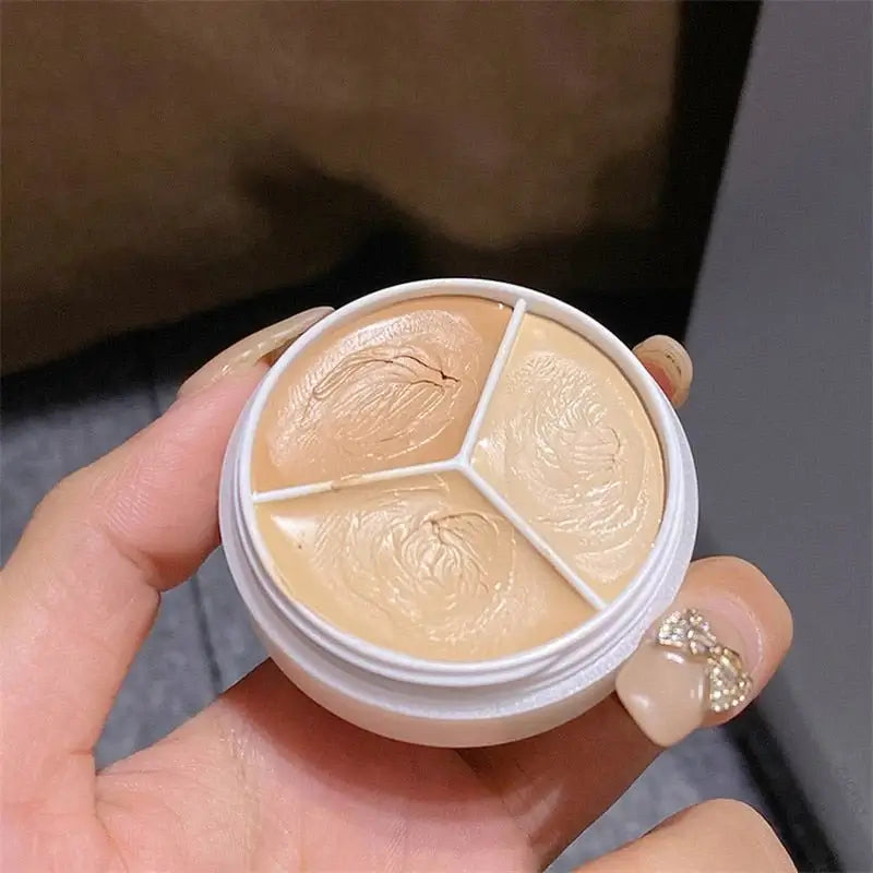 Tri-color Concealer Palette Cream