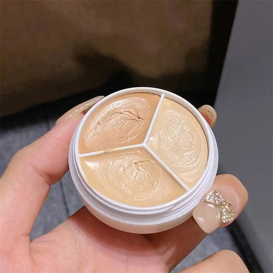 Tri-color Concealer Palette Cream