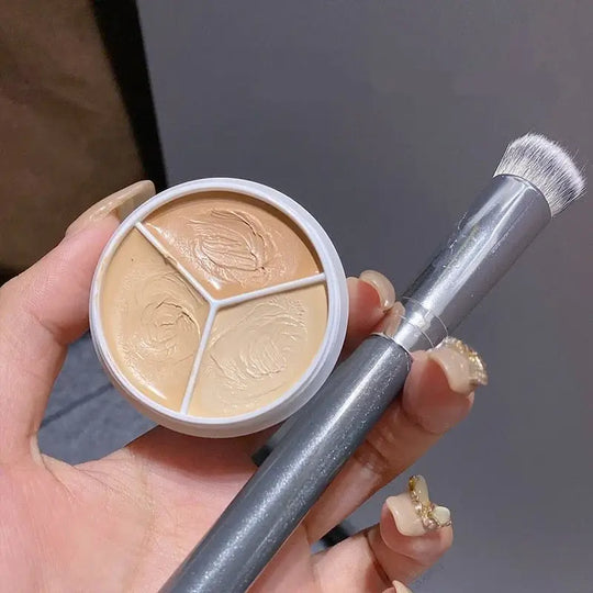 Tri-color Concealer Palette Cream