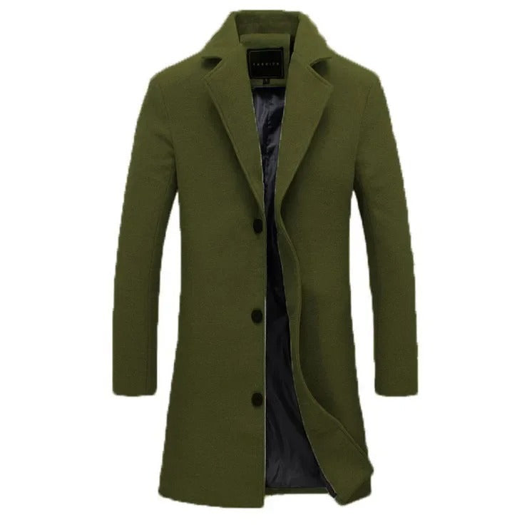 Slim Fit Business Coat för män