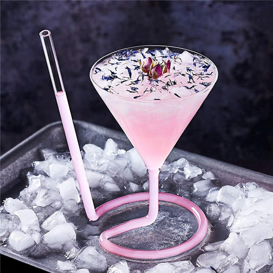 Spiral halm Cocktailglas