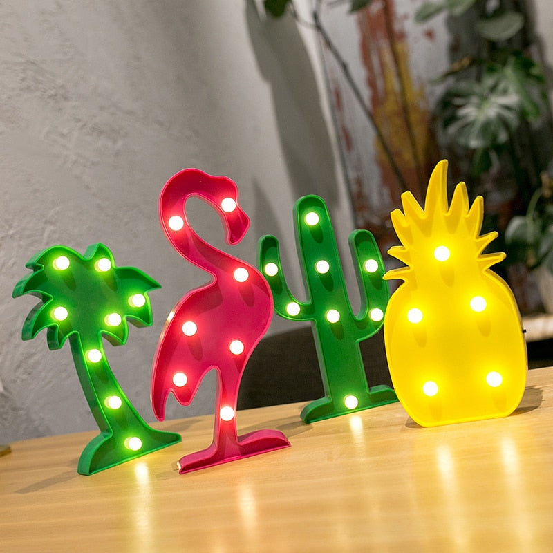 LED nattlampa