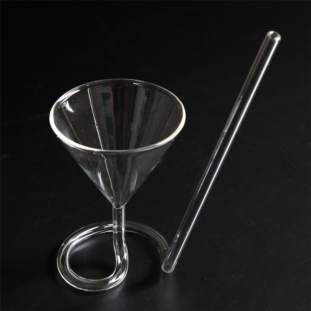Spiral halm Cocktailglas