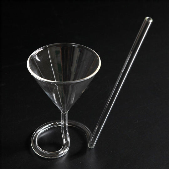 Spiral halm Cocktailglas