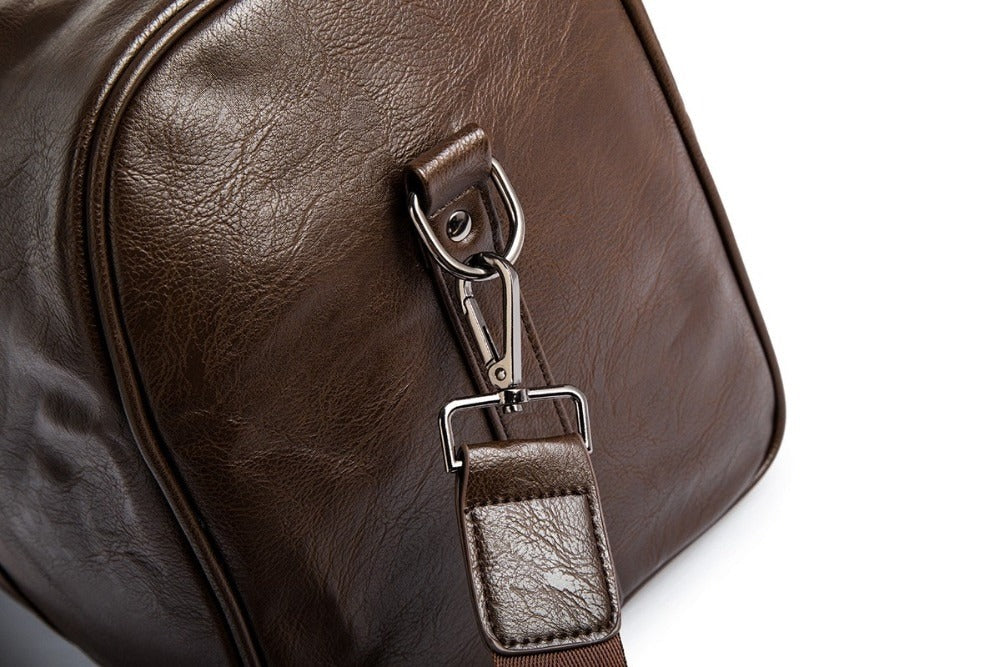 Duffle Bag i läder för män