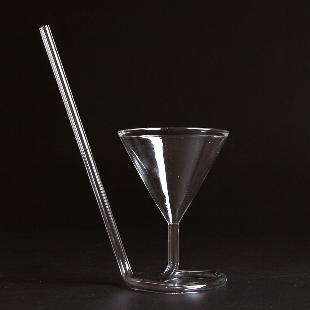 Spiral halm Cocktailglas