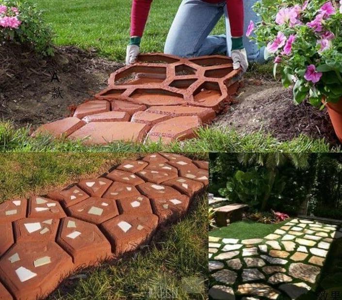 Trädgårdsväg Maker Mold