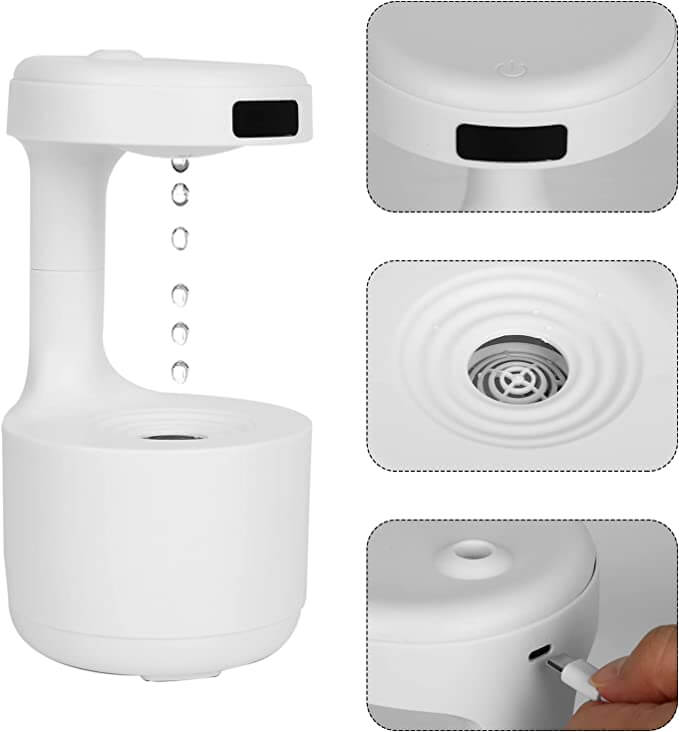 Anti-Gravity Cool Mist Luftfuktare