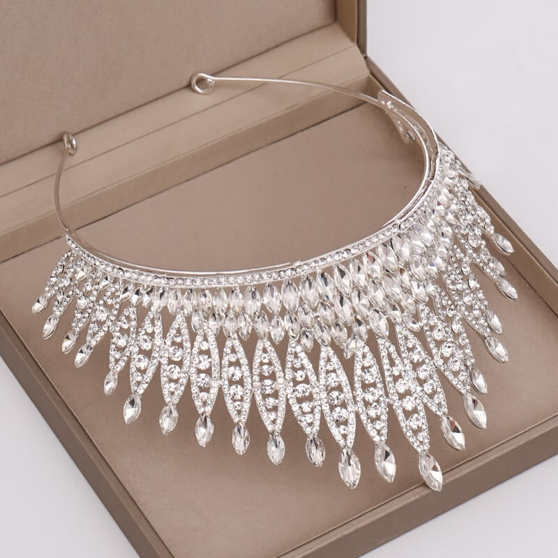 Strasssten Kristall Tiara