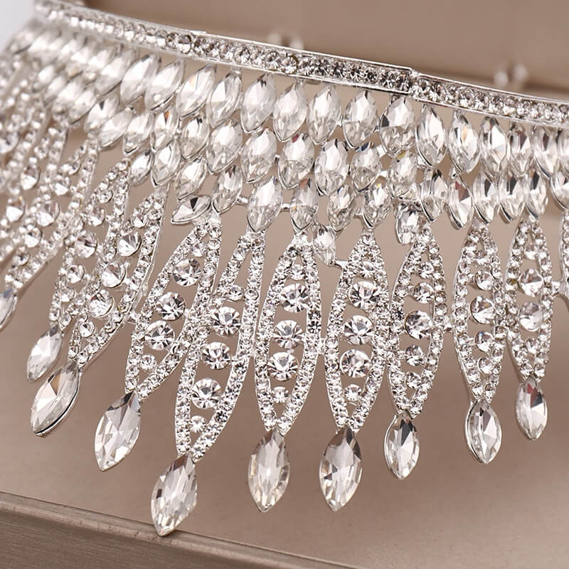 Strasssten Kristall Tiara