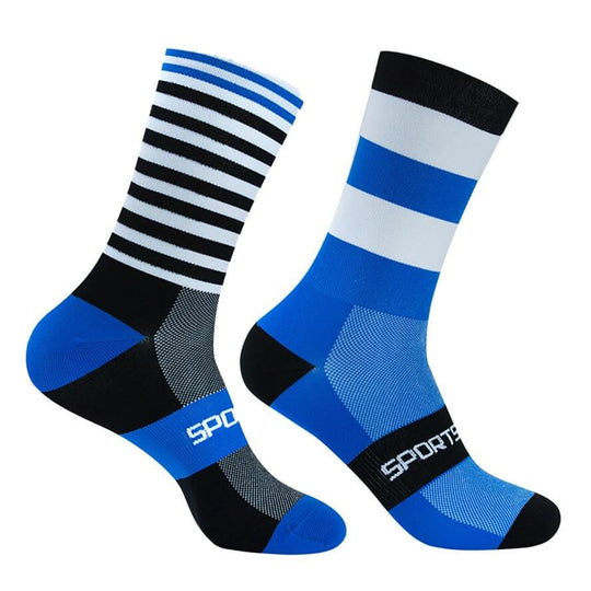 Unisex färgglada sportstrumpor