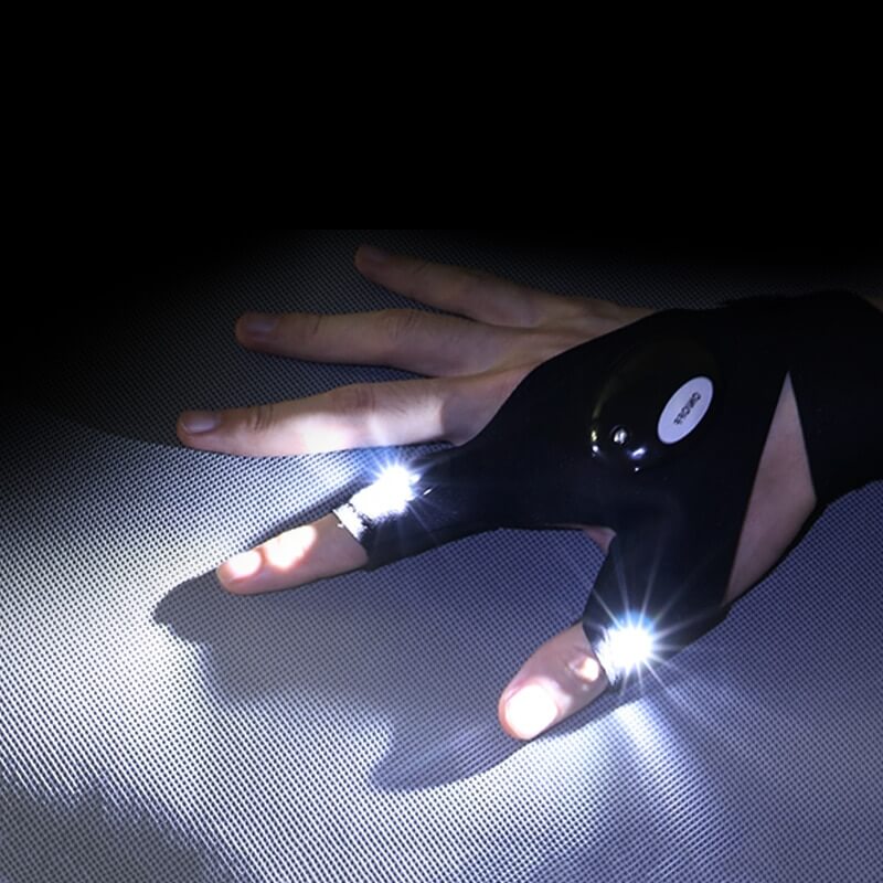 LED ficklampa Handske