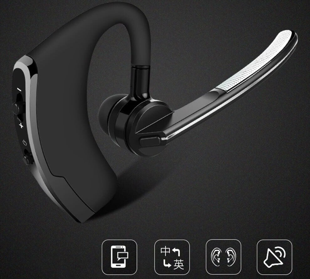 Bluetooth-hörsnäcka med ett öra