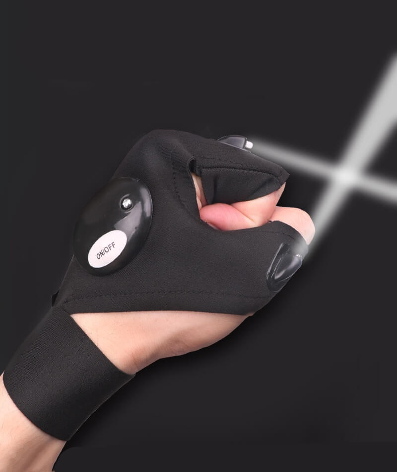 LED ficklampa Handske