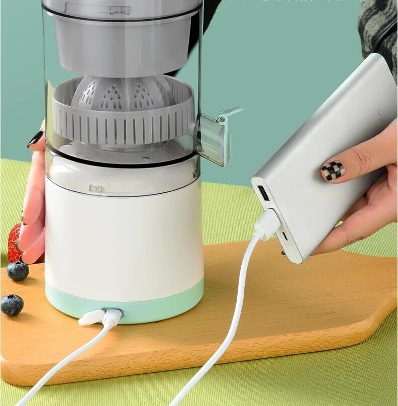 Bärbar USB-Laddning Fruktjuicer