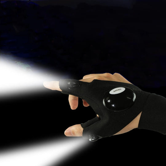 LED ficklampa Handske