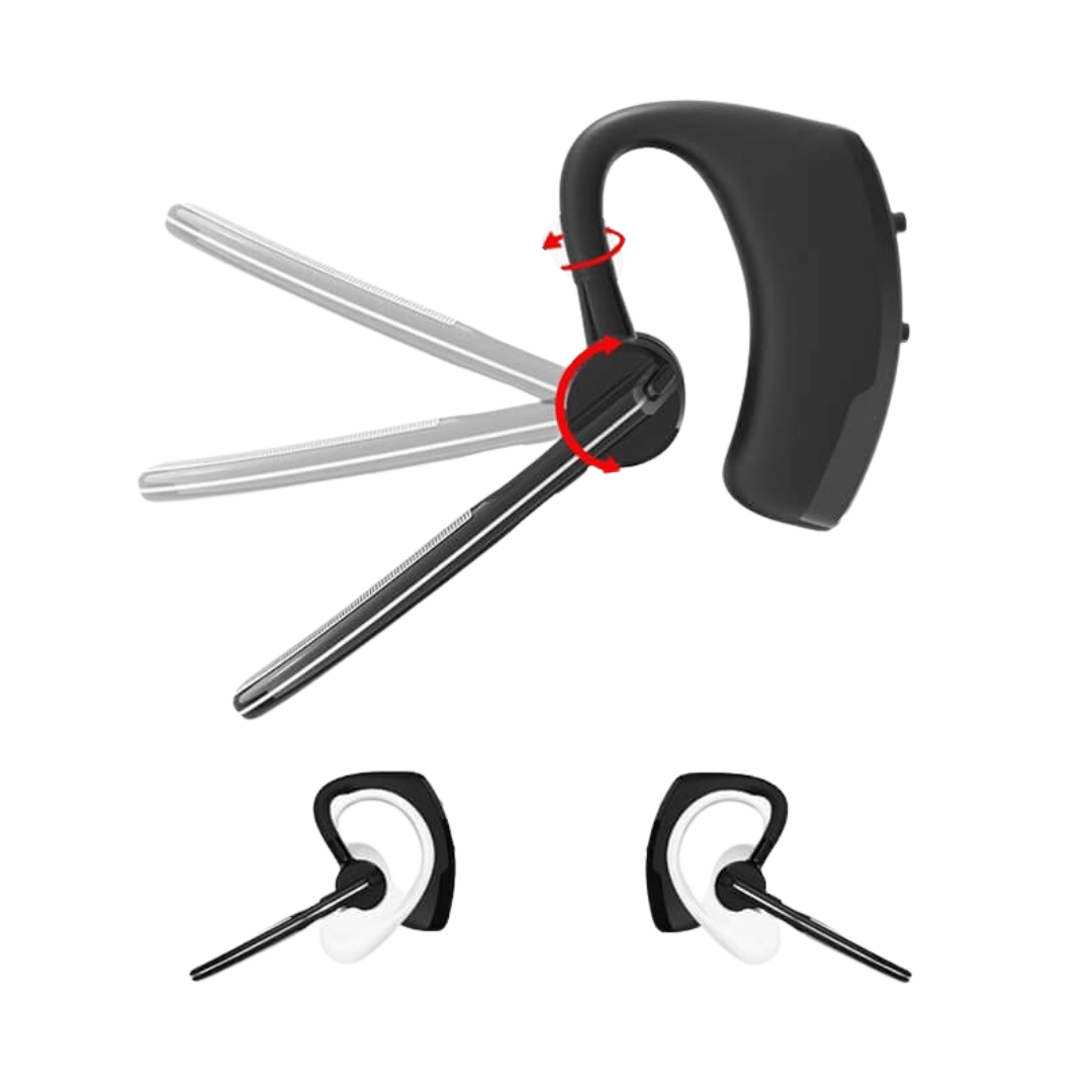 Bluetooth-hörsnäcka med ett öra