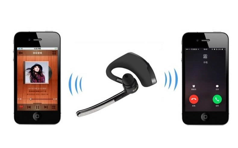 Bluetooth-hörsnäcka med ett öra