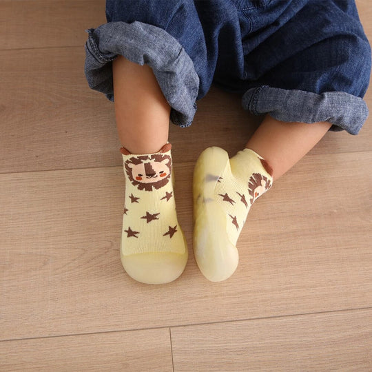 Baby's varma stickade strumpor Skor